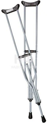 КОСТЫЛИ ОПОРНЫЕ МЕТАЛЛИЧЕСКИЕ ПАРА №1