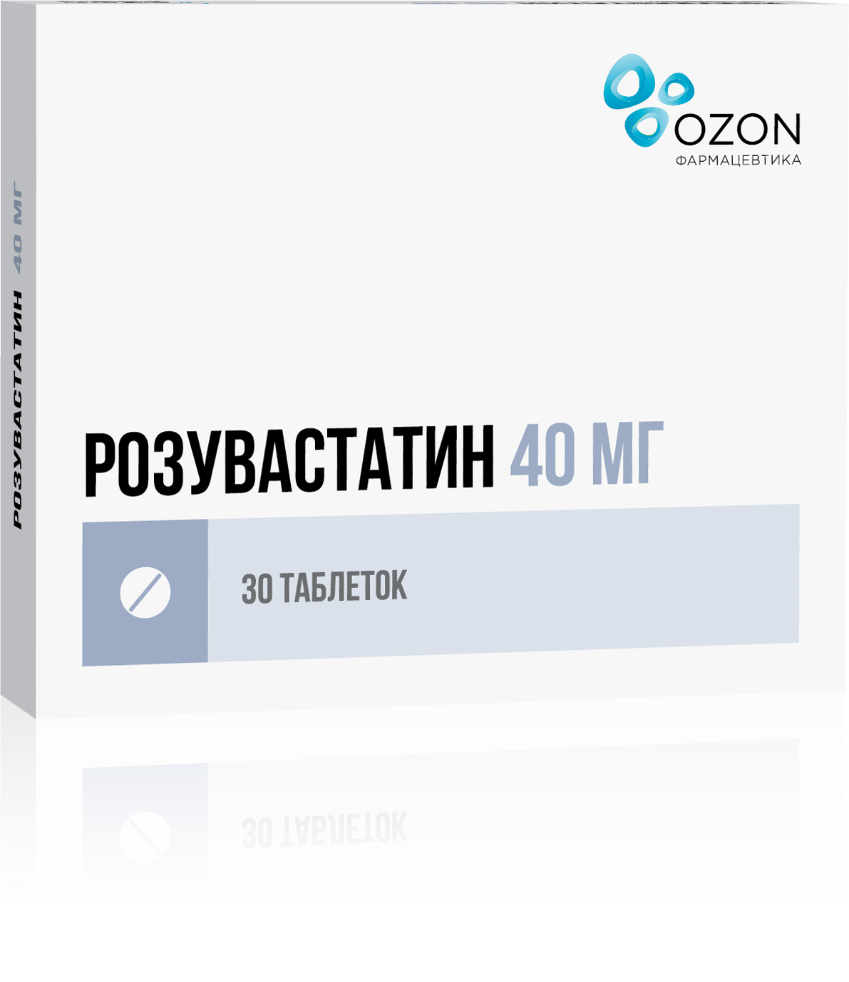 РОЗУВАСТАТИН ТАБ П/О 20МГ №90/ОЗОН/