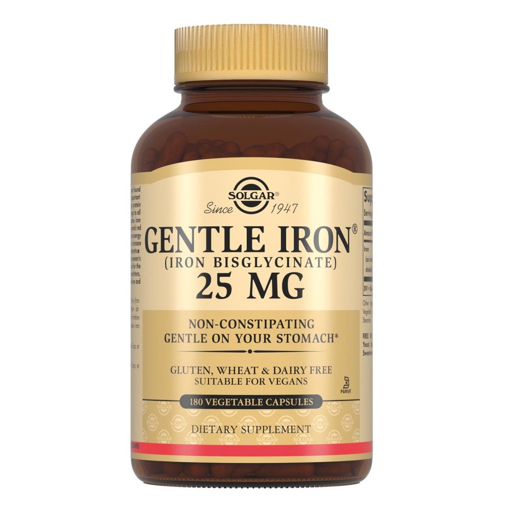 СОЛГАР ЖЕЛЕЗО ЛЕГКОДОСТУПНОЕ ДЖЕНТЛ АЙРОН КАПС №180