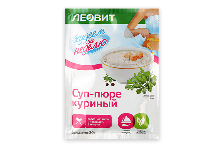 ХУДЕЕМ ЗА НЕДЕЛЮ СУП-ПЮРЕ КУРИНЫЙ 20Г