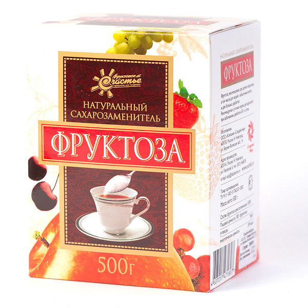 ФРУКТОЗА 500Г/СЛАДКИЙ МИР/