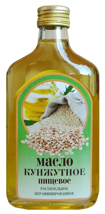 КУНЖУТНОЕ МАСЛО ПИЩЕВОЕ 250МЛ/НАТУР МАСЛА/