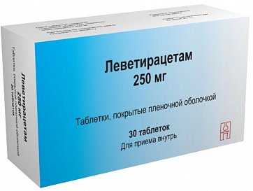 ЛЕВЕТИРАЦЕТАМ ТАБ П/О 250МГ №30