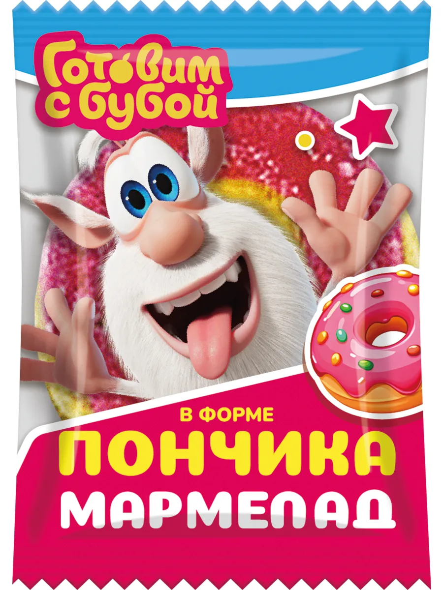 ГОТОВИМ С БУБОЙ JELLYBAR МАРМЕЛАД В ФОРМЕ ФАСТ ФУДА 10Г УТ70774/КОНФИТРЕЙД/