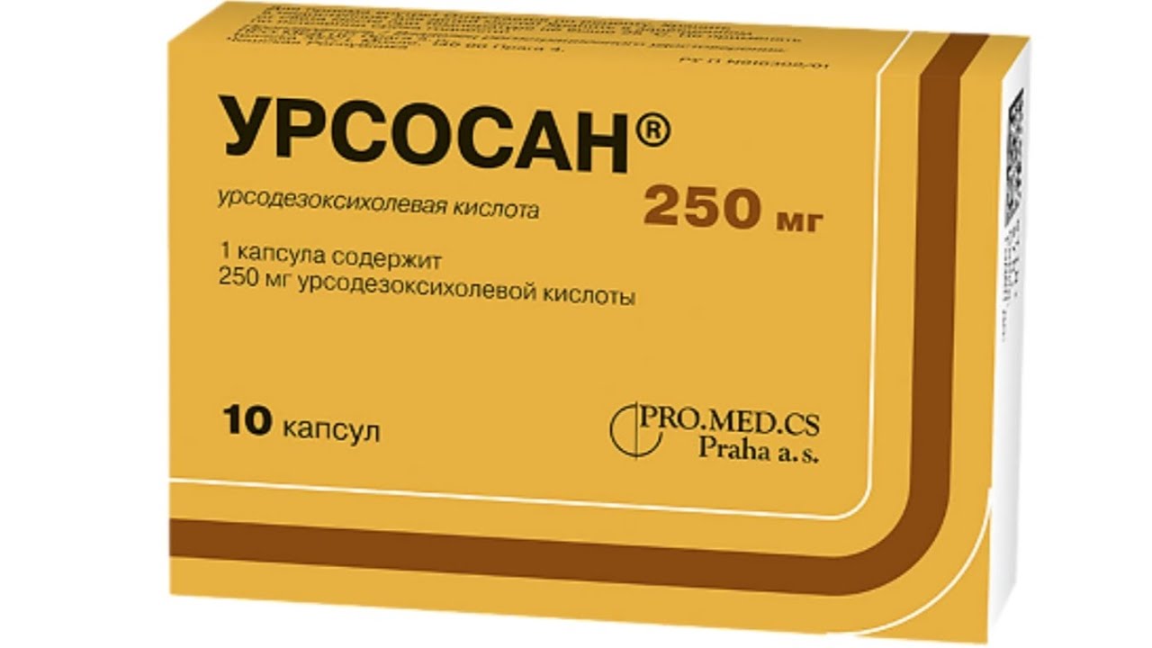 УРСОСАН КАПС 250МГ №10