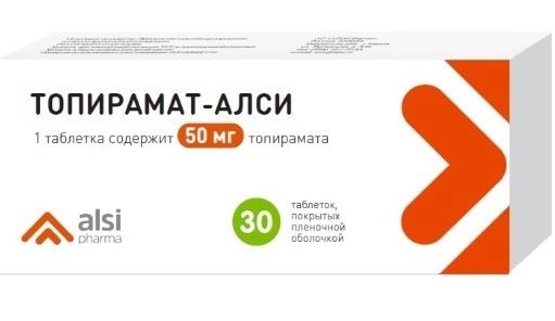 ТОПИРАМАТ-АЛСИ ТАБ П/О 50МГ №30/АЛСИ/