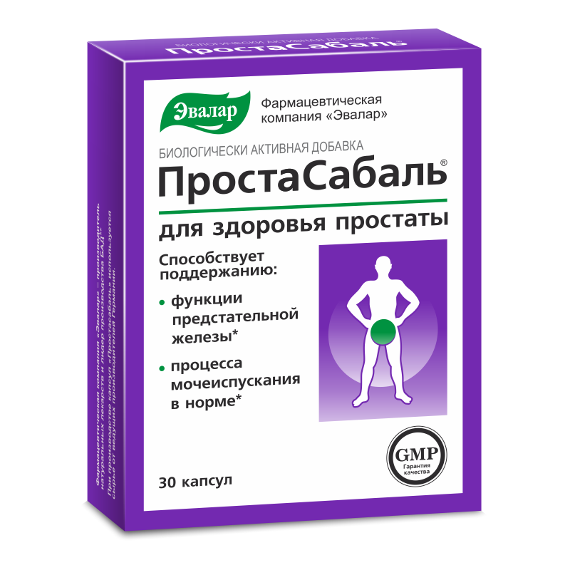 ПРОСТАСАБАЛЬ КАПС №30/ЭВАЛАР/