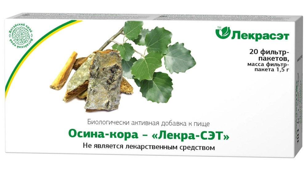 ОСИНА-КОРА - ЛЕКРА-СЭТ 1,5 N20 Ф/ПАК