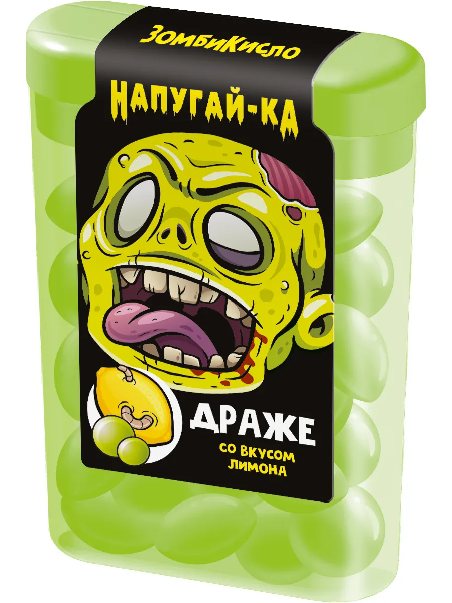 КОНФИТРЭЙД НАПУГАЙКА ДРАЖЕ В БЛОКАХ 14Г УТ67675