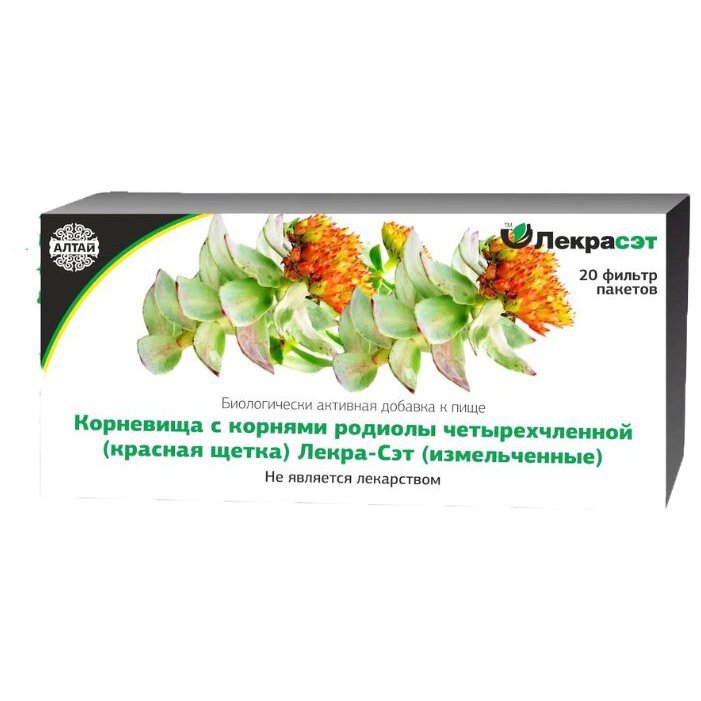КРАСНАЯ ЩЕТКА КОРНЕВИЩА И КОРНИ Ф/П 1,5Г №20/ЛЕКРА/