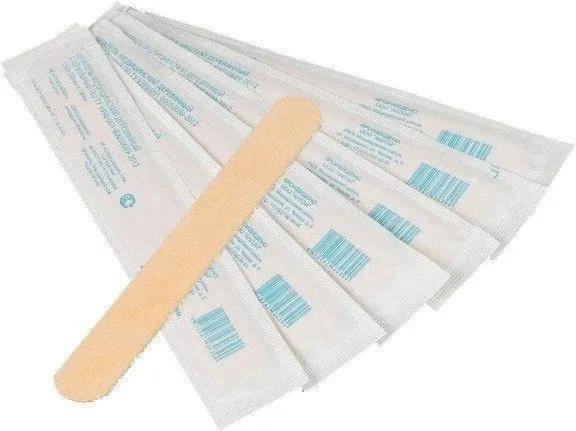 ШПАТЕЛЬ МЕД ДЕРЕВЯННЫЙ СТЕР 140ММХ18ММ №1/АЛЕКСА/