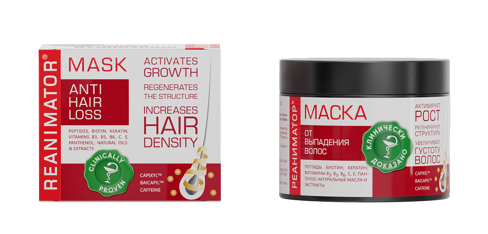 ЛОШАДИНАЯ СИЛА РЕАНИМАТОР МАСКА УКРЕПЛЯЮЩАЯ ОТ ВЫПАДЕНИЯ И ДЛЯ РОСТА ВОЛОС 250МЛ