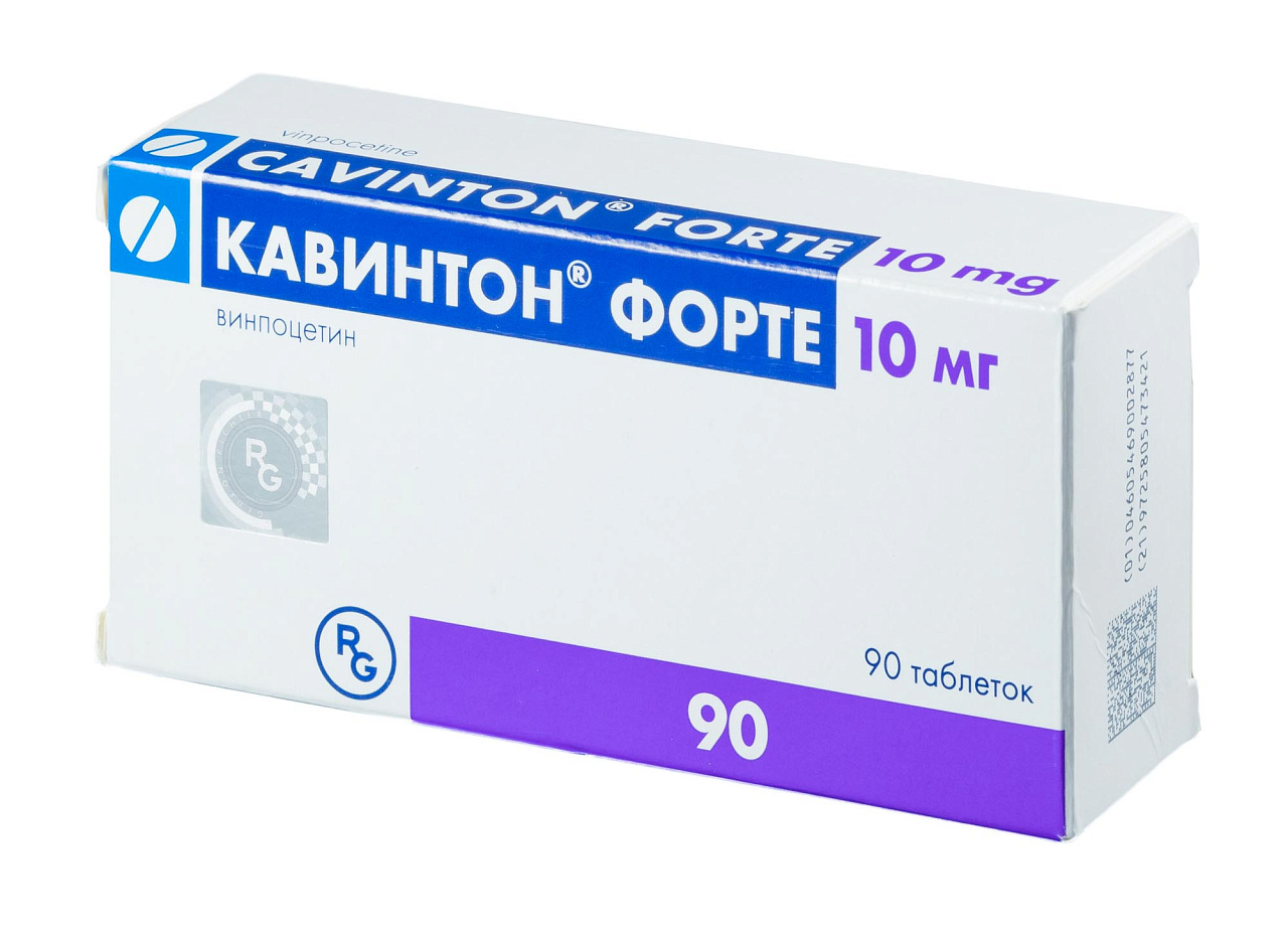 Купить Таблетки Кавинтон 10 Мг