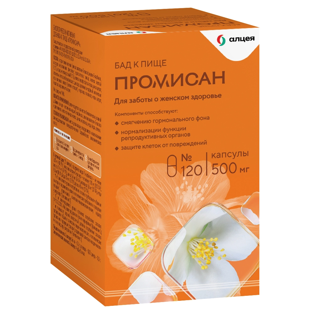 ПРОМИСАН КАПС 500МГ №120/ВТФ/