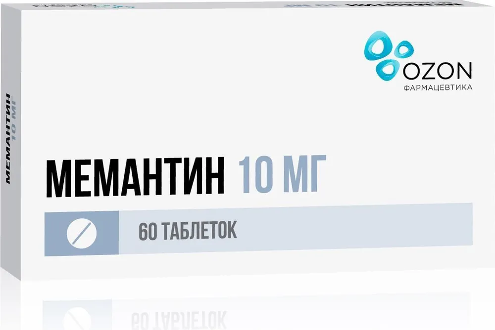 МЕМАНТИН ТАБ П/О 10МГ №60/ОЗОН/