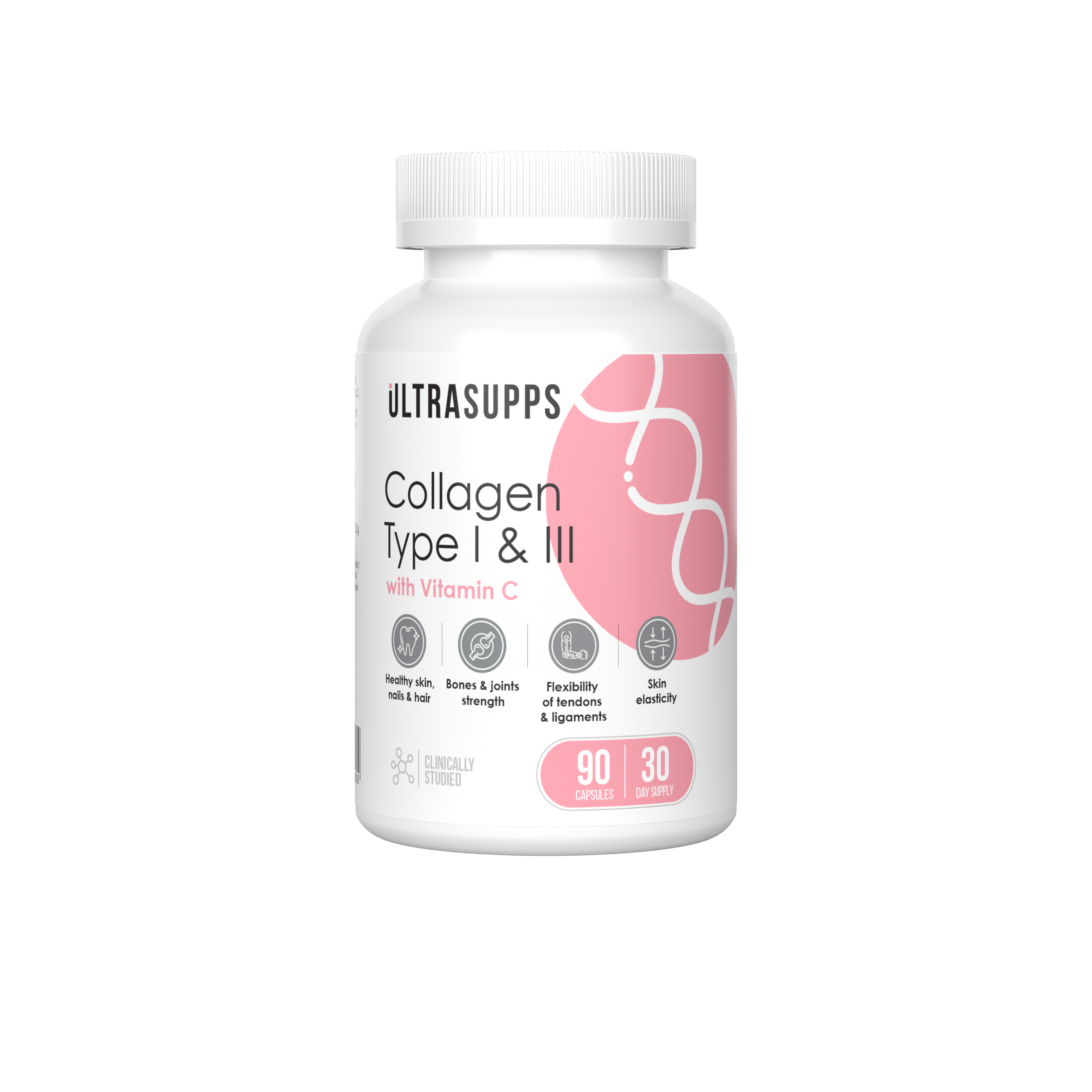 УЛЬТРАСАППС КОЛЛАГЕН I И III ТИПА КАПС МАССОЙ 568МГ №90