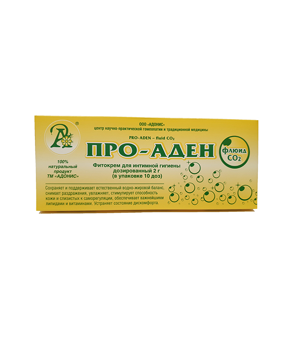 АДОНИС ПРО-АДЕН ФЛЮИД СО2 ФИТОКРЕМ-СВЕЧИ 2Г №10