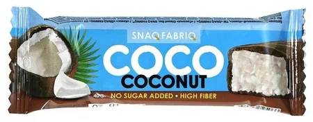 БАТОНЧИК ГЛАЗИРОВАННЫЙ КОКОС ТМ SNAQFABRIQ 40Г