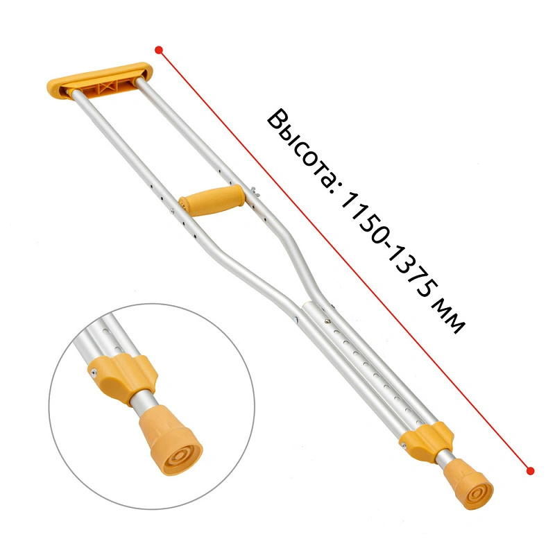 КОСТЫЛЬ ОРТОНИКА ПОДМЫШЕЧНЫЙ РЕГУЛИР ДЛИНЫ M №1 KS 505