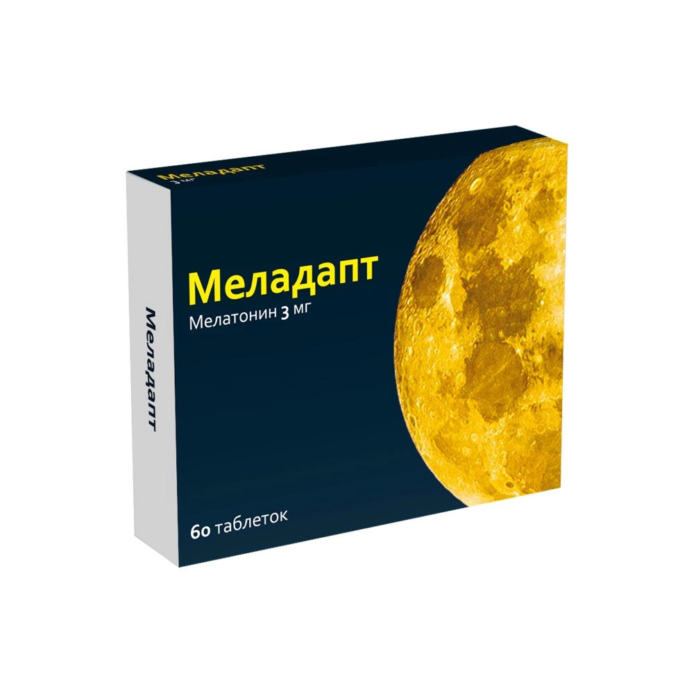 МЕЛАДАПТ ТАБ П/О 3МГ №60/ОЗОН/