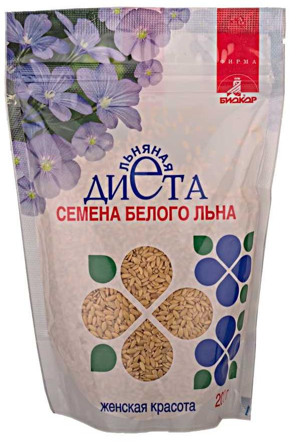 ЛЬНА БЕЛОГО СЕМЕНА ЖЕНСКАЯ КРАСОТА 200Г