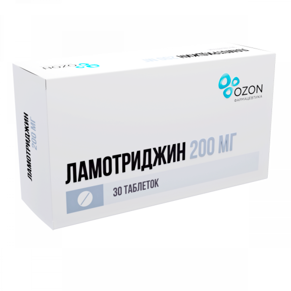 ЛАМОТРИДЖИН ТАБ 200МГ №30/ОЗОН/