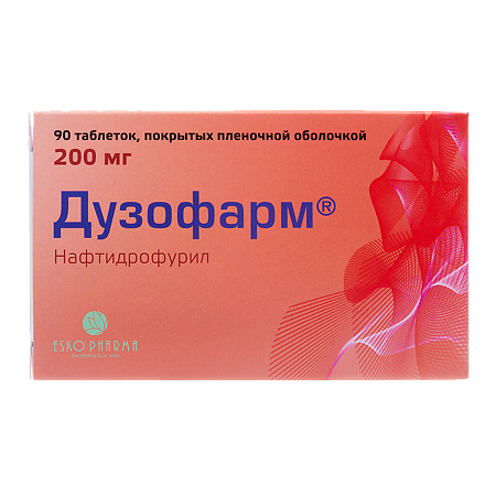 ДУЗОФАРМ ТАБ П/О 200МГ №90