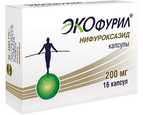 ЭКОФУРИЛ КАПС 200МГ №16/АВВА РУС/