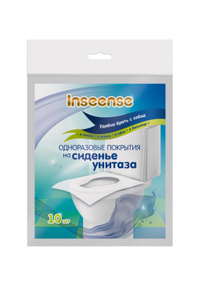 ИНСИНС ПОКРЫТИЯ НА СИДЕНЬЕ УНИТАЗА ОДНОРАЗОВЫЕ №10 фото в интернет-аптеке Склад Лекарств