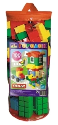 ИГРУШКА КОНСТРУКТОР ДЕТСКИЙ НАБОР ДЕТСКИЙ ГОРОДОК 100 ДЕТ1/9 фото в интернет-аптеке Склад Лекарств