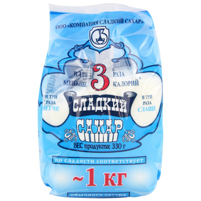 САХАР СЛАДКИЙ 330Г фото в интернет-аптеке Склад Лекарств