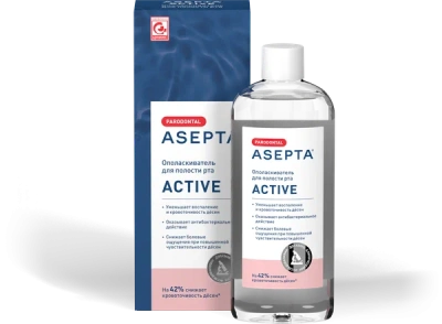 АСЕПТА АКТИВ ОПОЛАСКИВАТЕЛЬ 250МЛ фото в интернет-аптеке Склад Лекарств