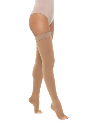 ЧУЛКИ ИНТЕКС С ГЛАДКОЙ РЕЗИНКОЙ ОТКР НОСКОМ 1КЛ Р S БЕЖЕВЫЕ 2403 фото в интернет-аптеке Склад Лекарств