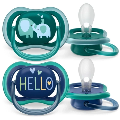 АВЕНТ СОСКА-ПУСТЫШКА СИЛИК ULTRA AIR 18МЕС+ №2/ SCF349/18 фото в интернет-аптеке Склад Лекарств