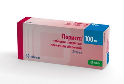 ЛОРИСТА ТАБ П/О 100МГ №30 фото в интернет-аптеке Склад Лекарств
