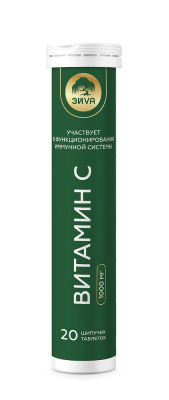 ВИТАМИН С 1000МГ ШИП ТАБ №20/ЭЙVА/ЭЙВА/ фото в интернет-аптеке Склад Лекарств