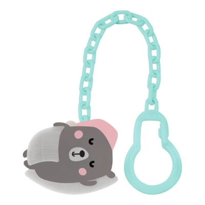 ЛАББИ КЛИПСА-ДЕРЖАТЕЛЬ Д/ПУСТЫШЕК-ЦЕПОЧКА МЕДВЕДЬ 0МЕС+28404 фото в интернет-аптеке Склад Лекарств