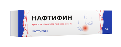 НАФТИФИН КРЕМ 1% 30Г/ТУЛЬСКАЯ/ фото в интернет-аптеке Склад Лекарств
