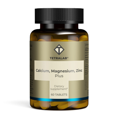ТЕТРАЛАБ КОМПЛЕКС КАЛЬЦИЙ МАГНИЙ ЦИНК Д3 ТАБ №60 фото в интернет-аптеке Склад Лекарств