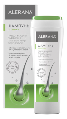 АЛЕРАНА ШАМПУНЬ ПРОТИВ ПЕРХОТИ 250МЛ фото в интернет-аптеке Склад Лекарств