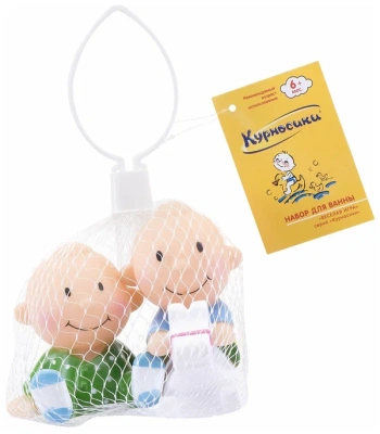 КУРНОСИКИ НАБОР ИГРУШЕК Д/ВАННЫ ВЕСЕЛАЯ ИГРА 25131 фото в интернет-аптеке Склад Лекарств