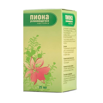 ПИОНА НАСТОЙКА ФЛ 25МЛ/ГИППОКРАТ/ фото в интернет-аптеке Склад Лекарств