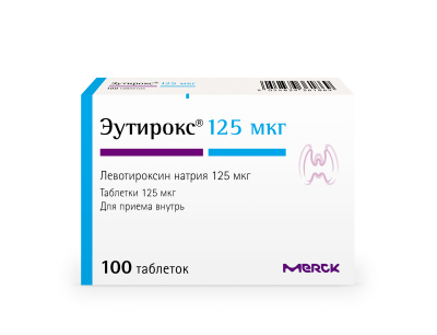 ЭУТИРОКС ТАБ 125МКГ №100 фото в интернет-аптеке Склад Лекарств