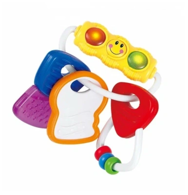 ИГРУШКА ПОГРЕМУШКА-ПРОРЕЗЫВАТЕЛЬ КЛЮЧИКИ СВЕТ Н/Л306Е фото в интернет-аптеке Склад Лекарств