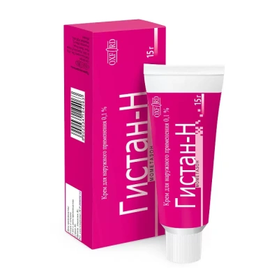 ГИСТАН-Н КРЕМ Д/НАРУЖ. ПРИМ. 0,1% 15МЛ фото в интернет-аптеке Склад Лекарств