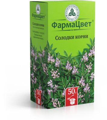 СОЛОДКИ КОРНИ 50Г/КРАСНОГОРСК/ фото в интернет-аптеке Склад Лекарств