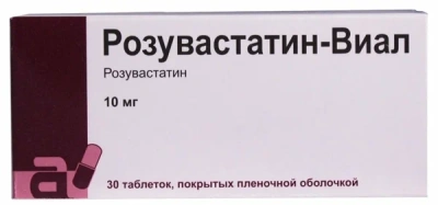 РОЗУВАСТАТИН ТАБ П/О 10МГ №30/ПРОТЕКХ БИОСИСТЕМС/ фото в интернет-аптеке Склад Лекарств