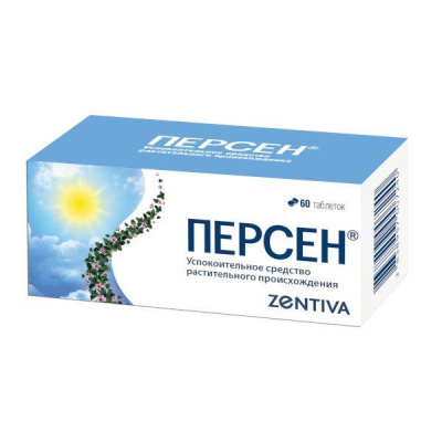 ПЕРСЕН ТАБ П/О №60 Д фото в интернет-аптеке Склад Лекарств