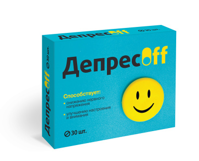 ДЕПРЕСОФФ ТАБ №30/КВАДРАТ/ фото в интернет-аптеке Склад Лекарств