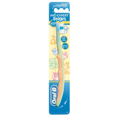 ОРАЛ-БИ З/ЩЕТКА STAGES 1 ОТ 4МЕС ДО 2ЛЕТ МЯГКАЯ фото в интернет-аптеке Склад Лекарств